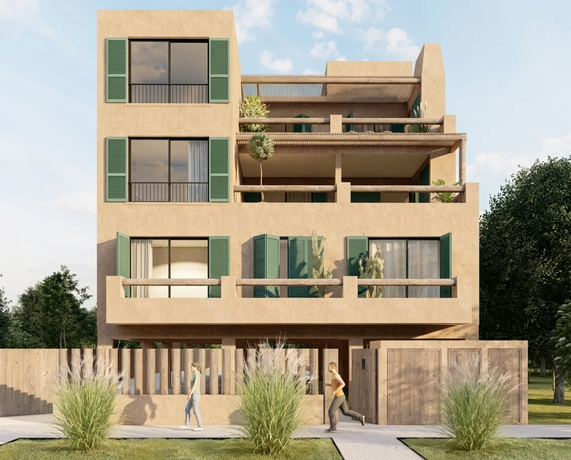 Los Cardos de San Juan, edificio residencial en Pacheco